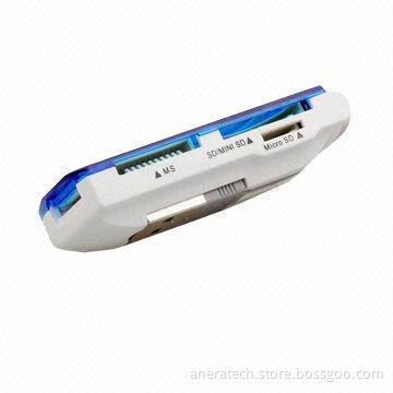 All-in-one USB 2.0 Card Reader, High Capacity Flash Memory